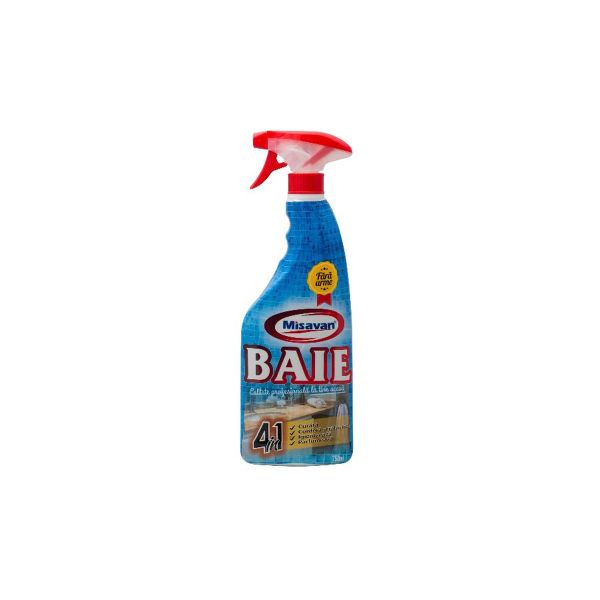Solutie Curatare Baie Misavan 4 In1 750ml