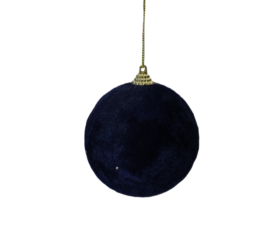 Glob Pufulet Albastru 8cm Xmas