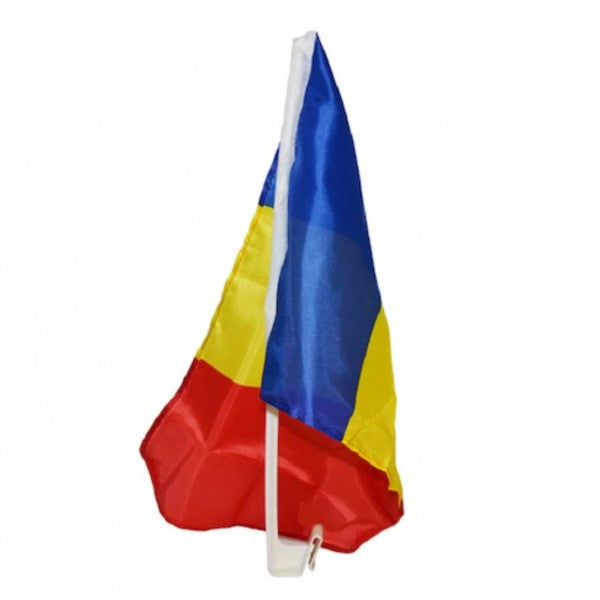 Steag Auto, Cu Suport Plastic, 30x45cm, Romania