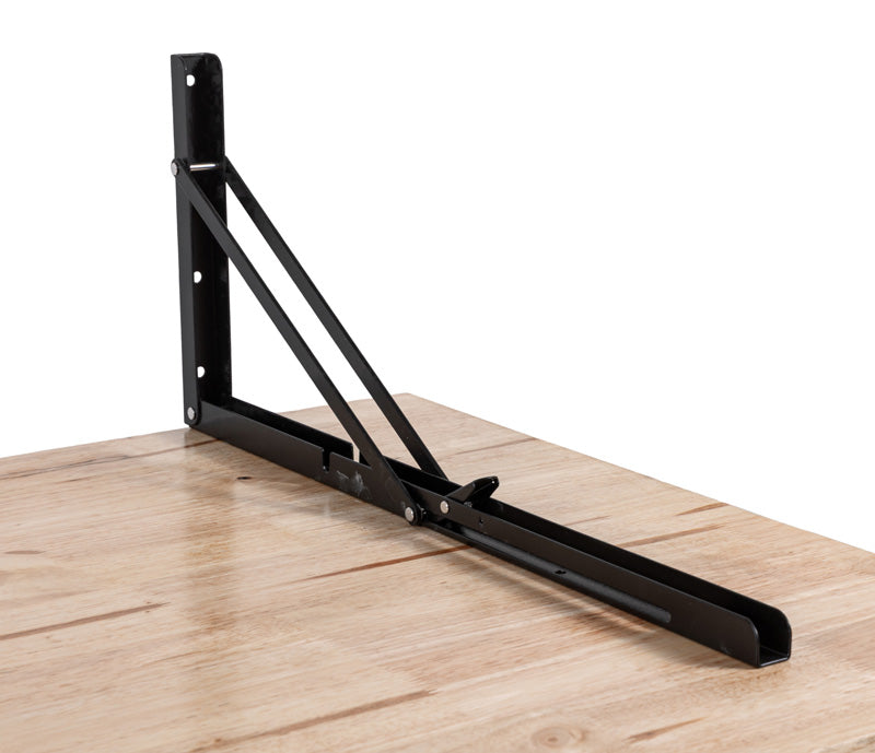 Poliță lucru de perete pliabilă 120×58 cm capacitate 90 kg PROLINE 31222