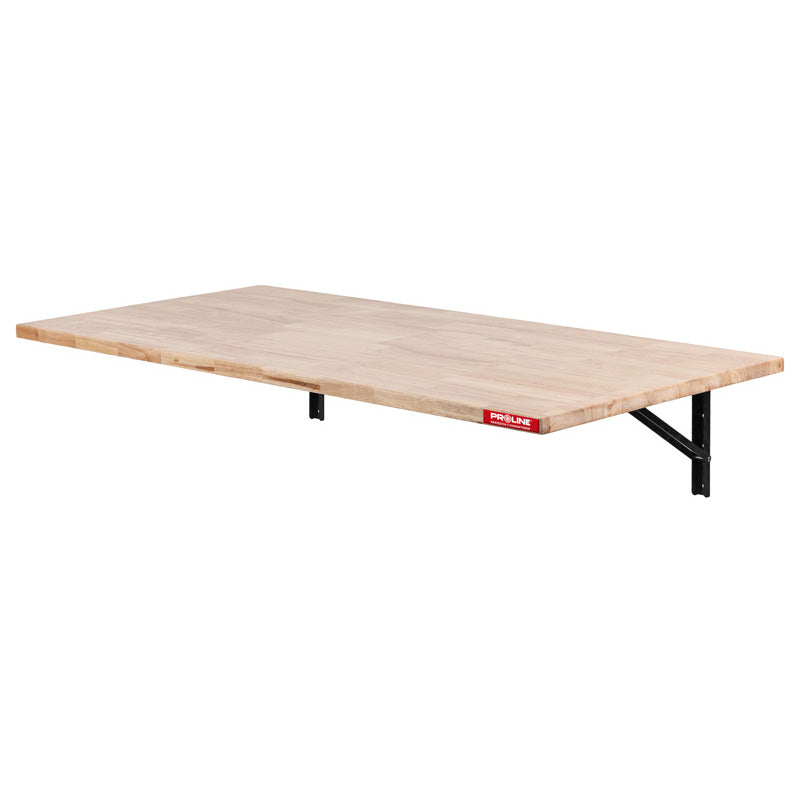 Poliță lucru de perete pliabilă 120×58 cm capacitate 90 kg PROLINE 31222