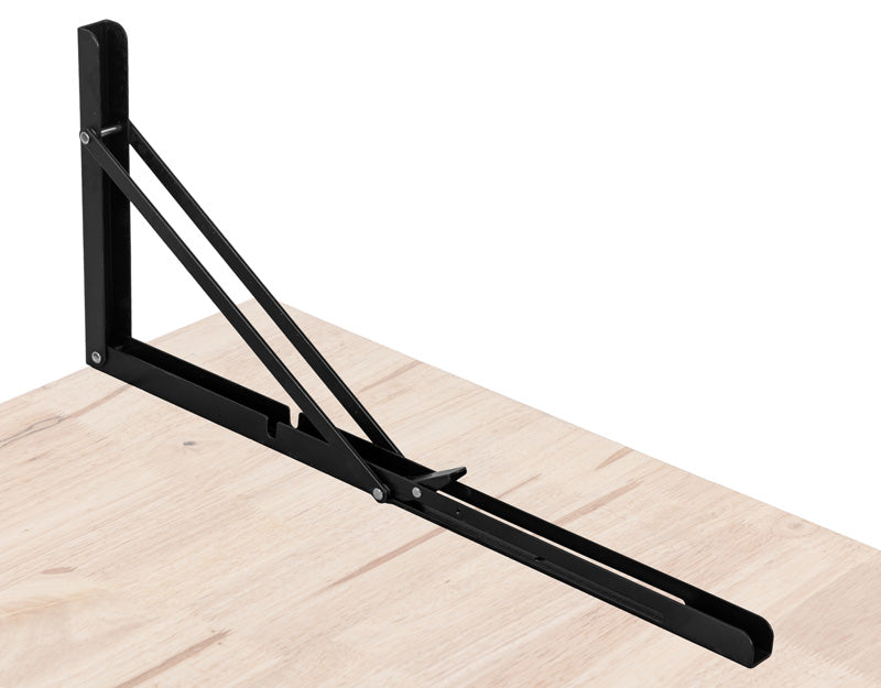 Suporturi poliță pliabile pentru perete 120 × 58 cm set 2 bucăți PROLINE 31224