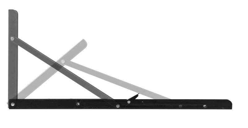 Suporturi poliță pliabile pentru perete 120 × 58 cm set 2 bucăți PROLINE 31224