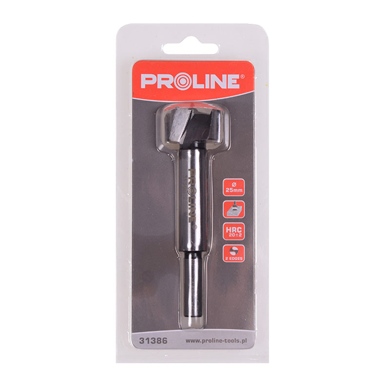 Freza tâmplărie pentru balamale PROLINE pentru lemn cu tijă cilindrică 8 mm și două muchii de tăiere