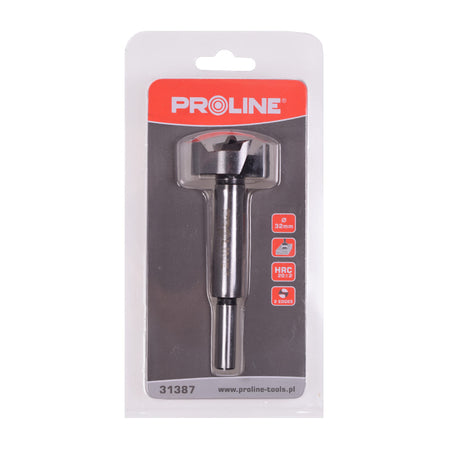 Freza tâmplărie pentru balamale PROLINE pentru lemn cu tijă cilindrică 8 mm și două muchii de tăiere