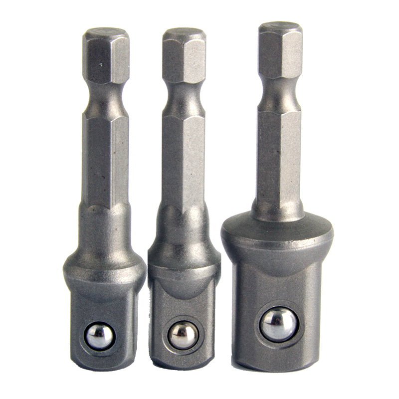 Set prelungitoare adaptoare 1/2", 3/8", 1/4" lungimi 65-75 mm PROLINE 31395