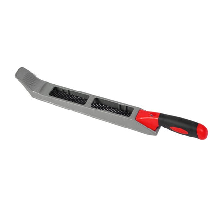 Rindea metalică lungă 250 mm, corp aluminiu, mâner reglabil PROLINE 31612