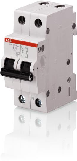 Intrerupator Auto, Ab 32 A 1 P + N 2m C 4.5ka Sh201-l-na
