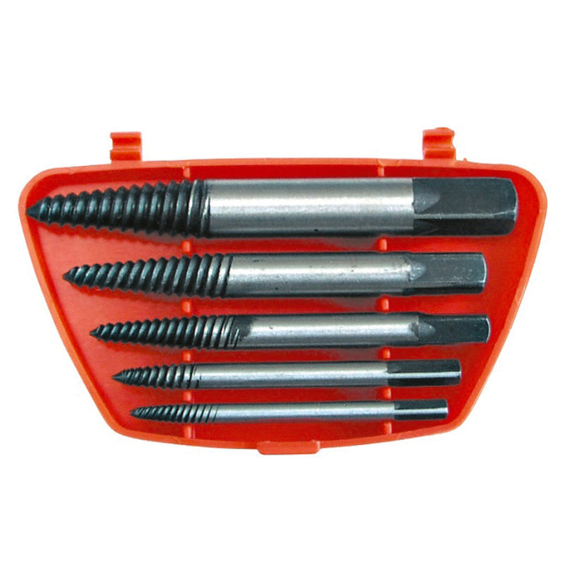 Set extractor șuruburi 3.3-19 mm, 5 piese, ambalaj cutie plastic MEGA 32050