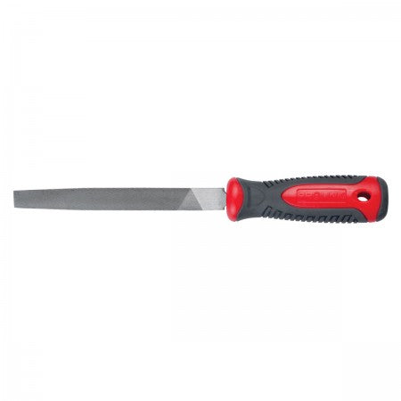 Pilă metal plată cu mâner bimaterial PROLINE