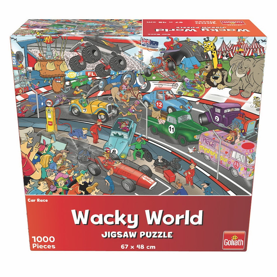 Puzzle Cauta Si Gaseste- Cursa Nebuna 1000 Pcs