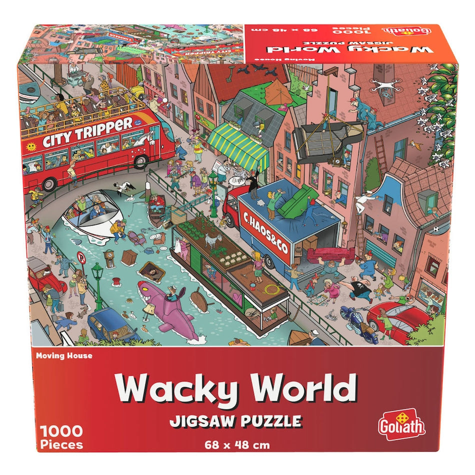 Puzzle Cauta Si Gaseste- Mare Haos In Oras 1000 Pcs