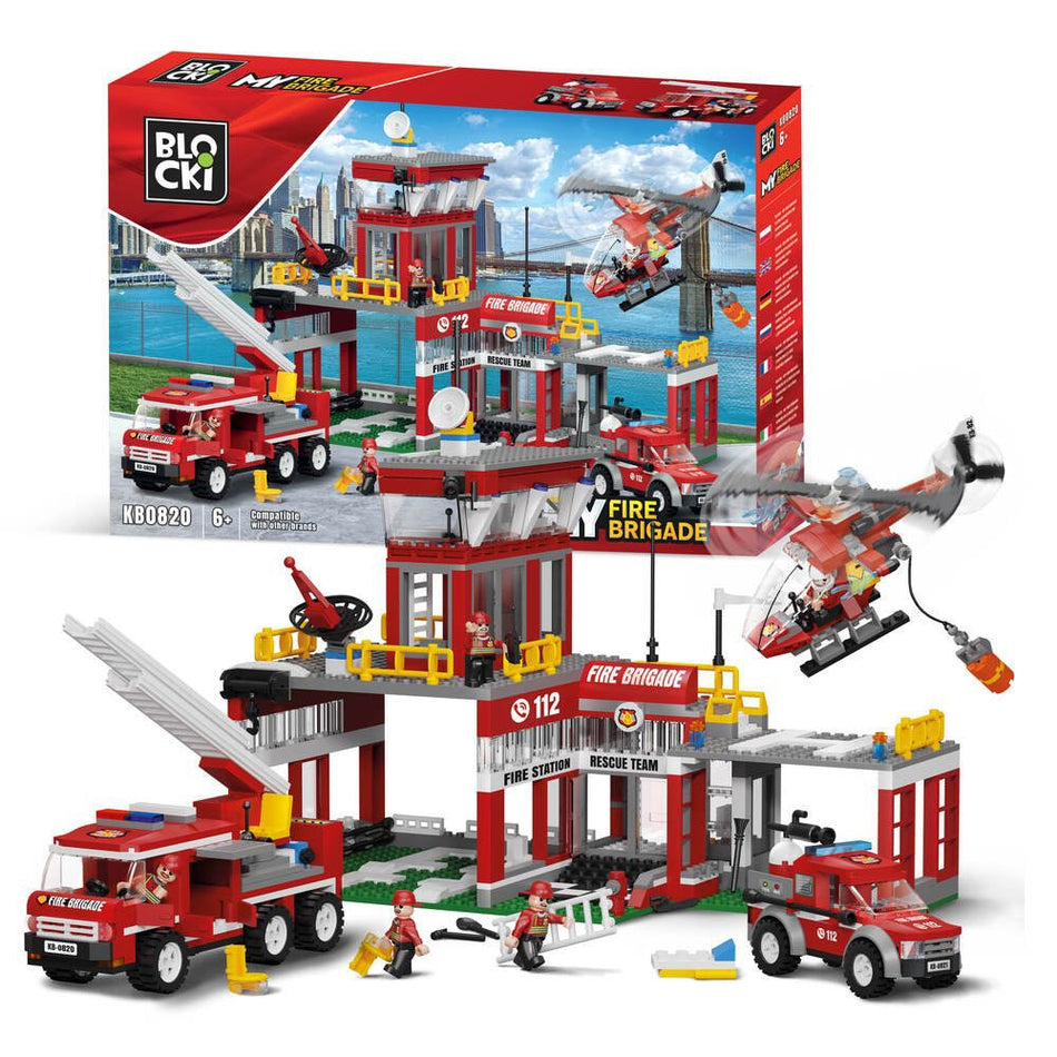 Blocki My Fire, Statie De Pompieri, 881 Piese