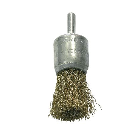 Perie sârmă alamă tip cupă mică cu tijă PROLINE