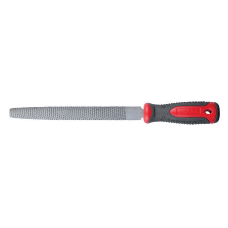Răspilă semirotundă 200 mm cu maner bimaterial, oțel calit PROLINE 32922