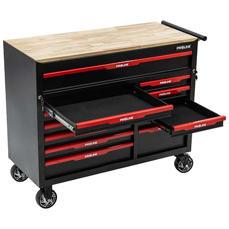 Dulap scule mobil cu 12 sertare, oțel, 1110×500×890 mm, PROLINE 33112