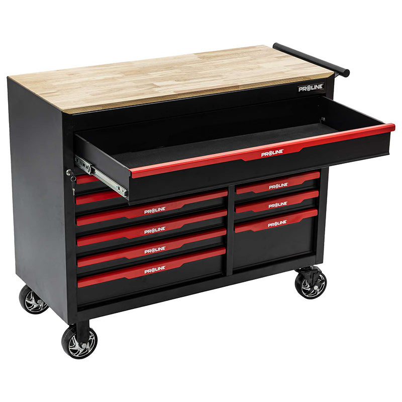 Dulap scule mobil cu 12 sertare, oțel, 1110×500×890 mm, PROLINE 33112