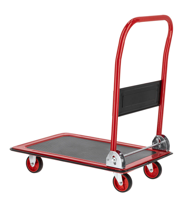 Cărucior transport pliabil cu platformă 150 kg, roți TPR, 73×47 cm PROLINE 33160