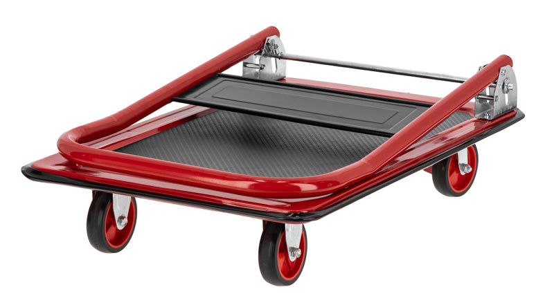 Cărucior transport pliabil cu platformă 150 kg, roți TPR, 73×47 cm PROLINE 33160
