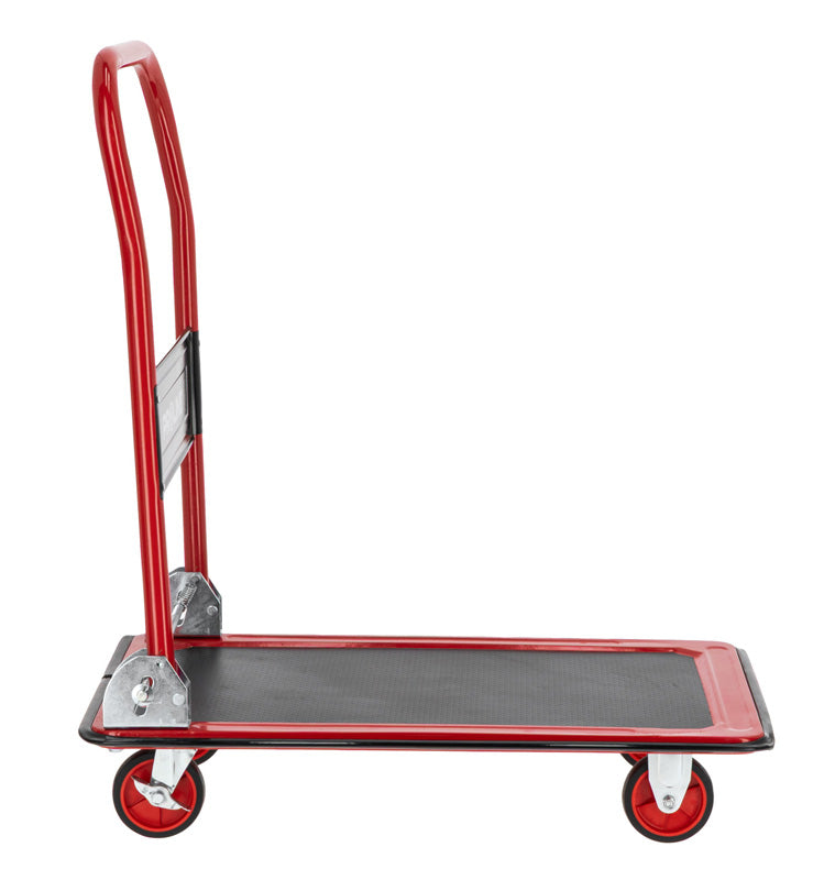 Cărucior transport pliabil cu platformă 150 kg, roți TPR, 73×47 cm PROLINE 33160