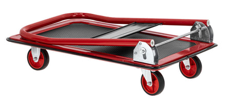 Cărucior transport pliabil cu platformă 150 kg, roți TPR, 73×47 cm PROLINE 33160