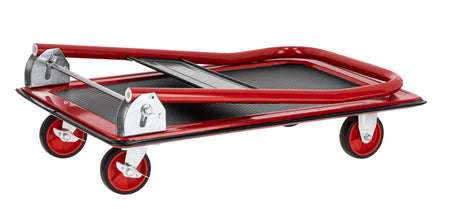 Cărucior transport pliabil cu platformă 150 kg, roți TPR, 73×47 cm PROLINE 33160