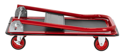 Cărucior transport pliabil cu platformă 150 kg, roți TPR, 73×47 cm PROLINE 33160