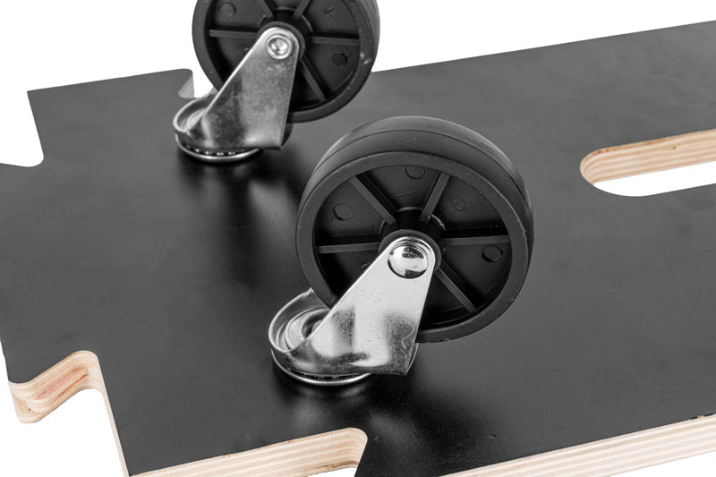 Platformă transport modulară din placaj 200 kg cu roți pivotante PROLINE 33166