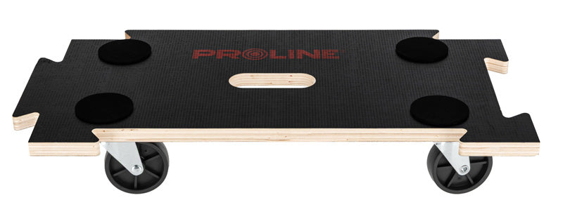 Platformă transport modulară din placaj 200 kg cu roți pivotante PROLINE 33166