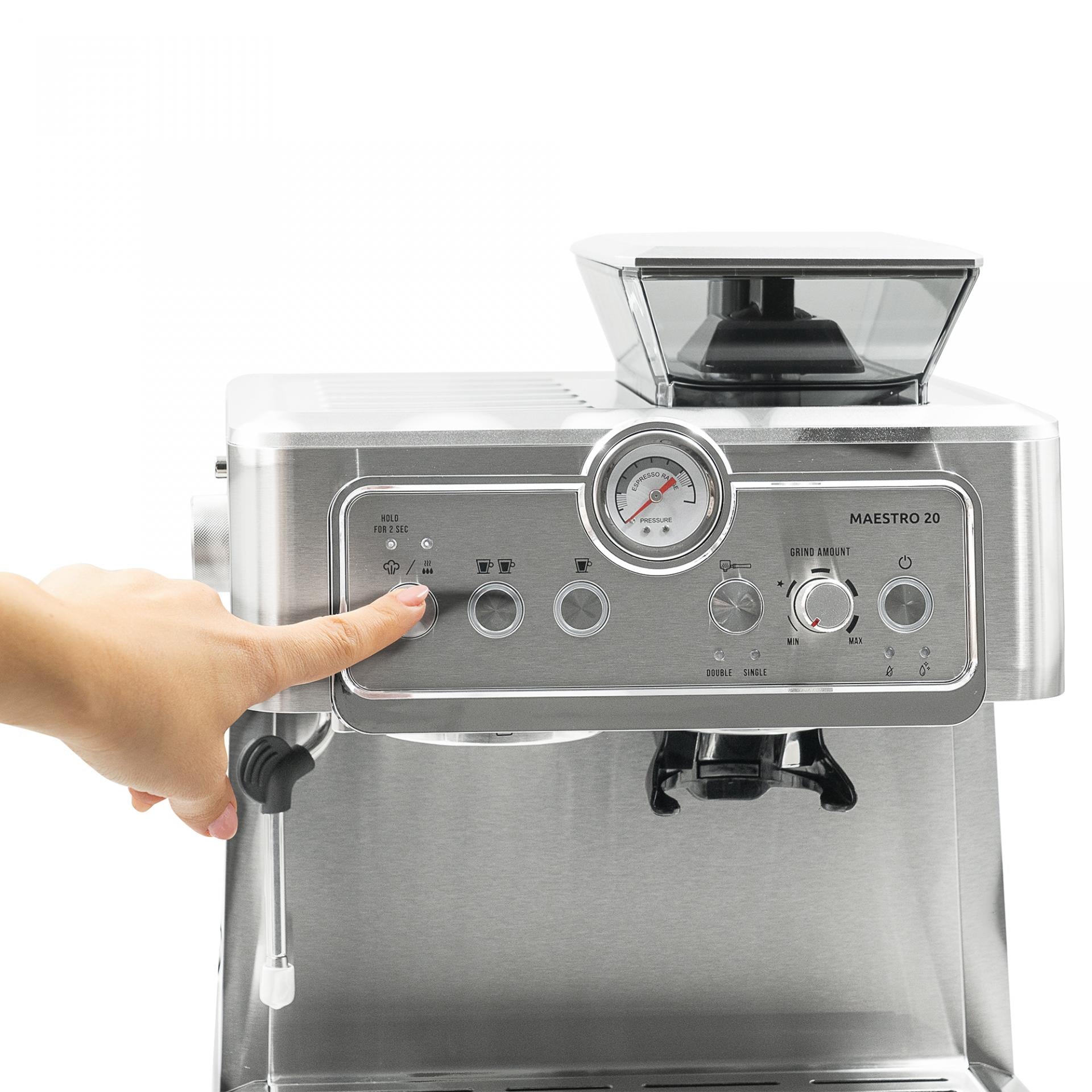 Espressor Cafea Samus, Rasnita, Cafea Macinata + Boabe 1350w 2.3l