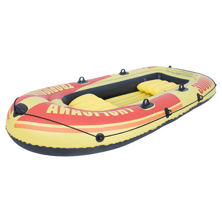 Barcă gonflabilă Tropicana 300, 2 adulți + 1 copil, PVC, cu vâsle și pompă SunClub 34262