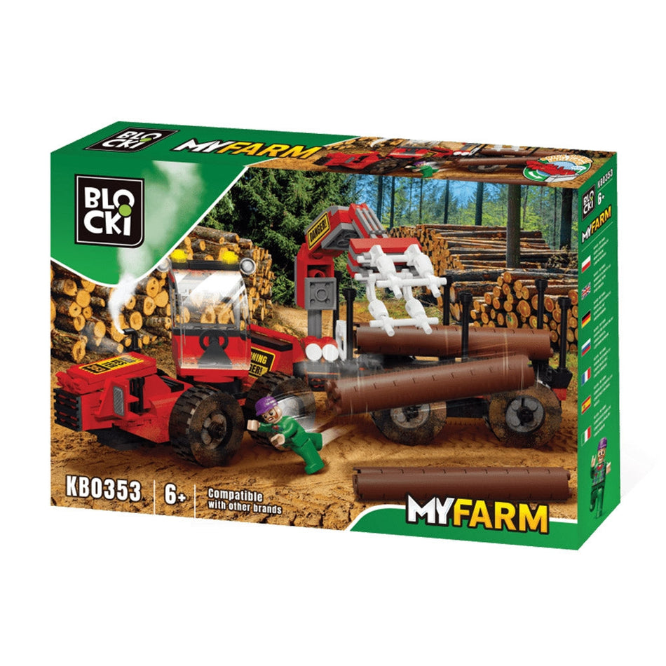 Blocki My Farm, Camion Forestier, 241 Piese Kb0353