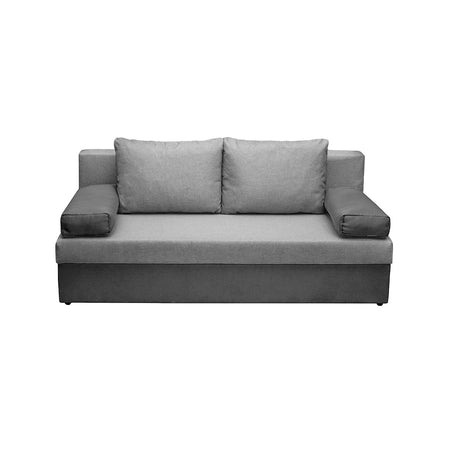 Canapea Extensibila Delia Gri + Albastru, 140cm X 230cm X 75cm