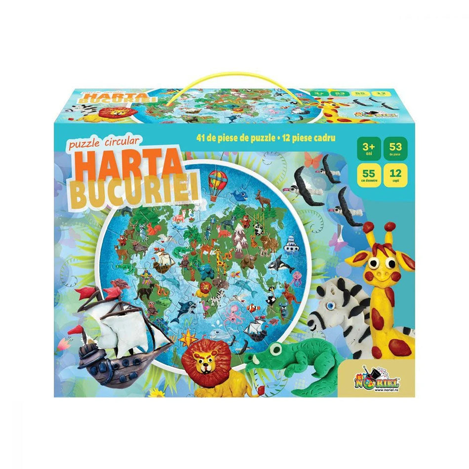 Puzzel Circular Harta Bucuriei Ner5427