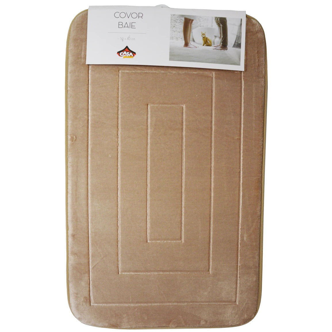 Covor Baie Doris Set 3 Buc, Multicolor, 79x48 Cm
