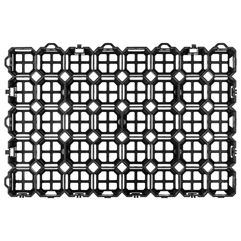 Grilaj plastic pentru gazon POLONIA pentru stabilizare sol și alei, disponibil în mai multe dimensiuni