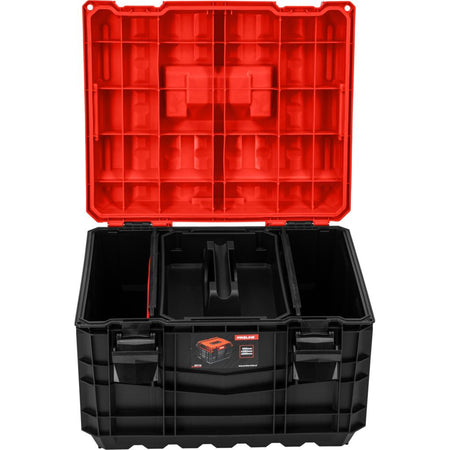 Component troler scule cutie cu 3 compartimente 450 × 380 × 290 mm PROLINE 35770