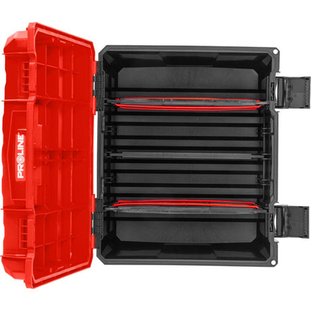 Component troler scule cutie cu 3 compartimente 450 × 380 × 290 mm PROLINE 35770