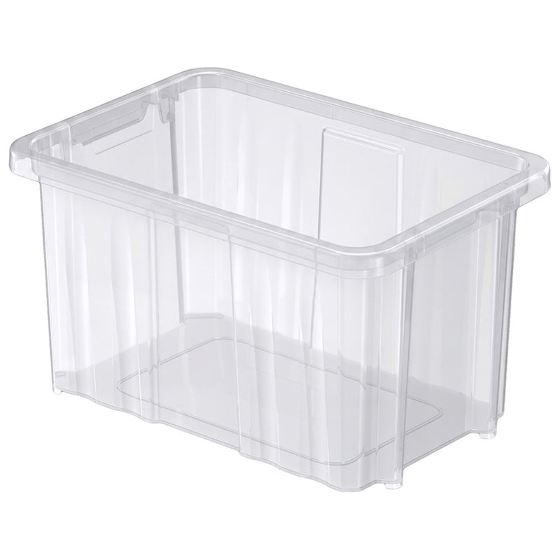 Cutie transport plastic POLONIA cu volum variabil pentru atelier