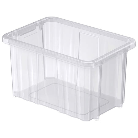 Cutie transport plastic POLONIA cu volum variabil pentru atelier
