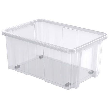 Cutie transport plastic POLONIA cu volum variabil pentru atelier