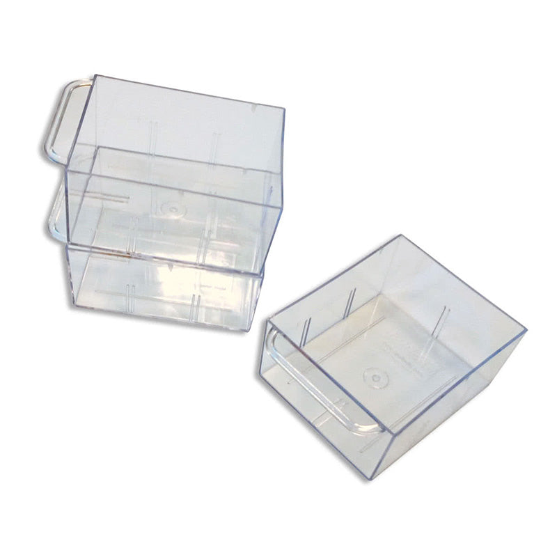 Dulap plastic 213×304×125 mm, 10 sertare transparente, modular POLONIA 35802