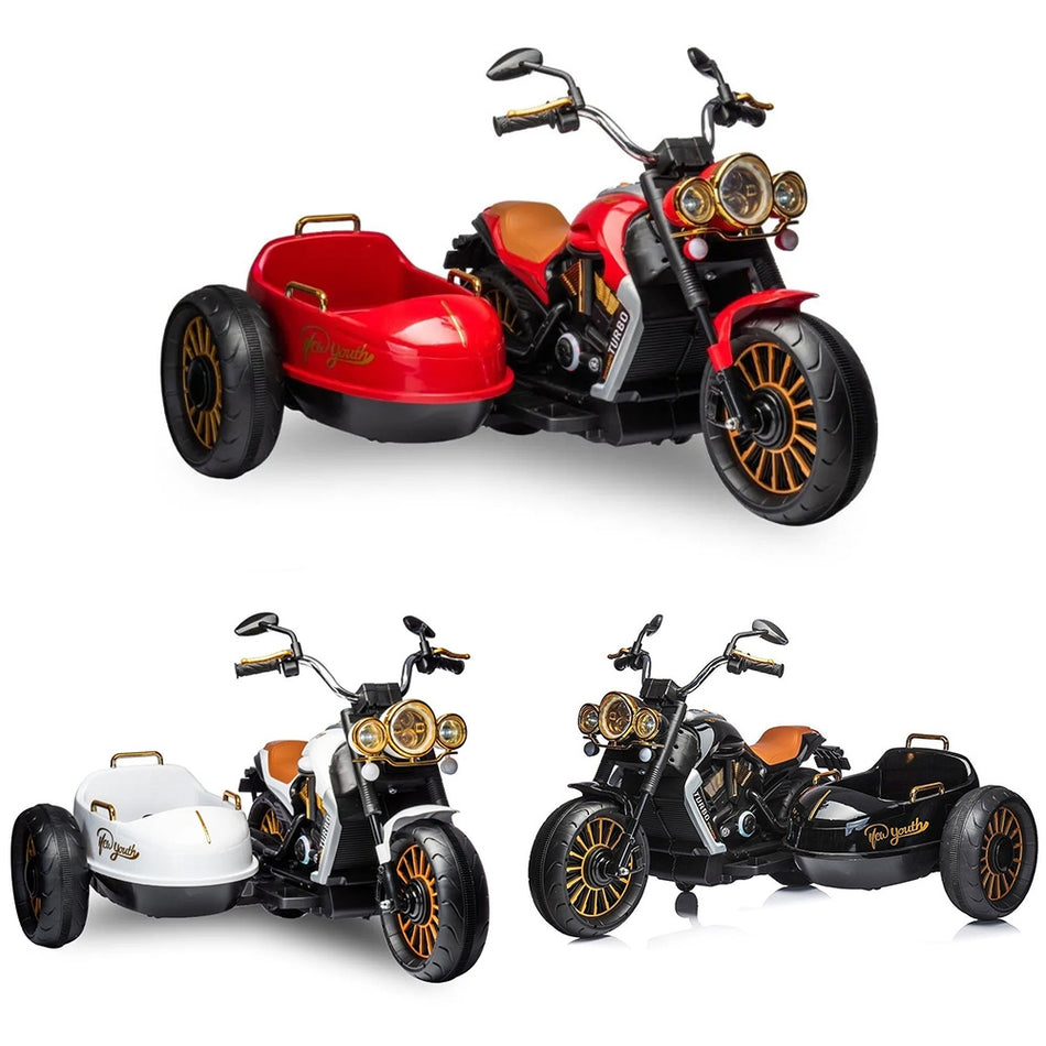 Motocicleta Cu Atas Si Acumulator 1 Motor, 12v, 10a M-bdl1588