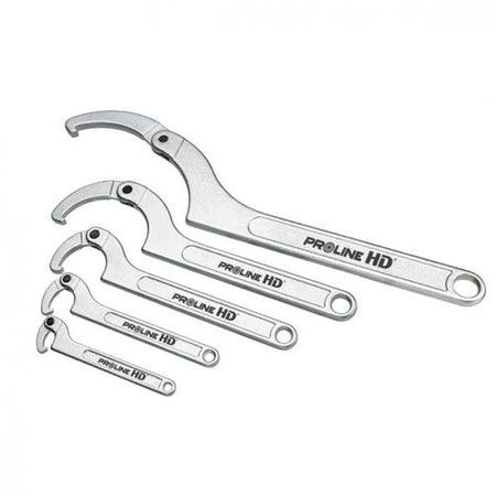Cheie cârlig articulată cu cioc 120-180 mm material forjat lucios PROLINE.HD 36804