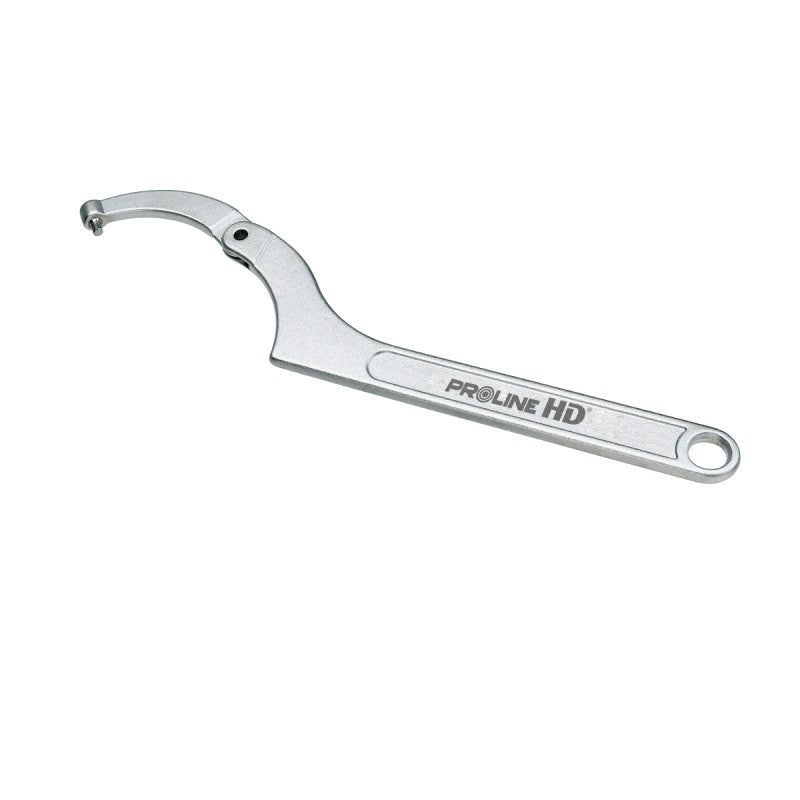 Cheie cârlig articulată cu pin PROLINE.HD cromată cu deschidere reglabilă și pin, diverse dimensiuni