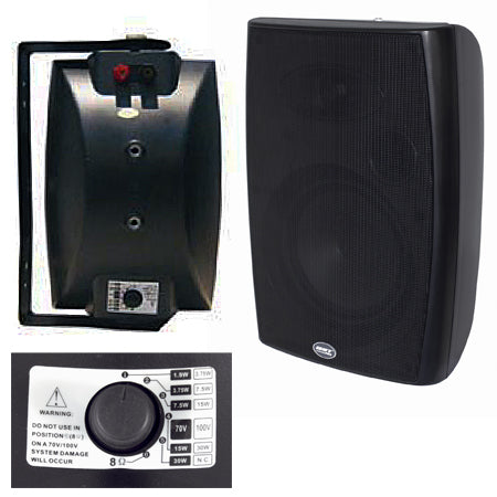 Set Boxe Linie 5.5" 100v 30w Negru Bst