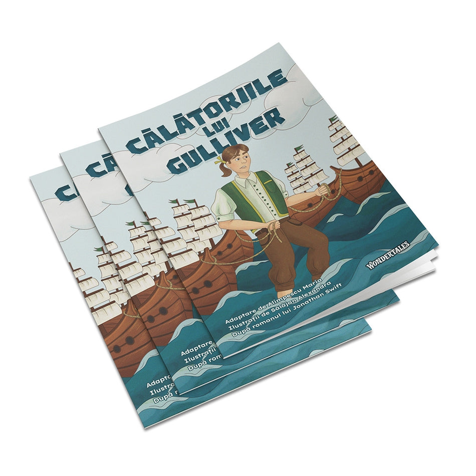 Carte De Colorat Calatoriile Lui Gulliver