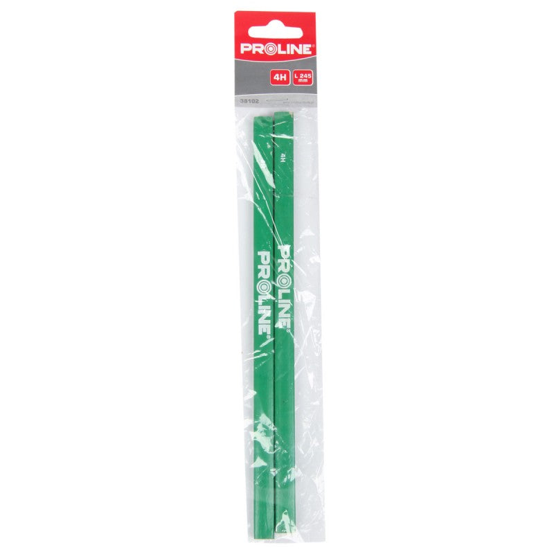 Creion construcții pentru tâmplărie tip 4H, set 2 bucăți, lungime 245 mm PROLINE 38102