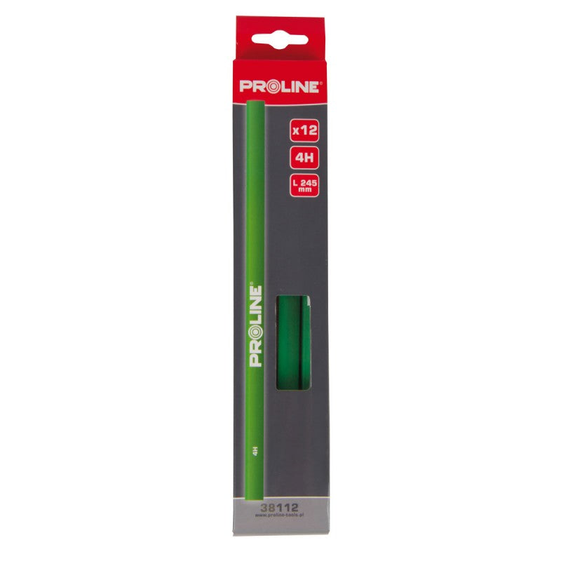 Creion construcții pentru tâmplărie tip 4H set 12 bucăți PROLINE 38112