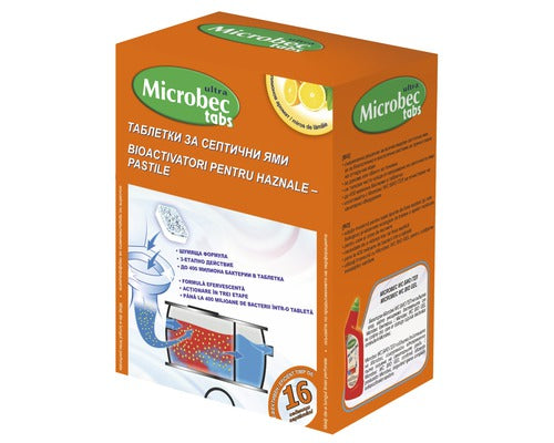 Tratament Fose Septice Tablete,bros - Microbec 16x20gr